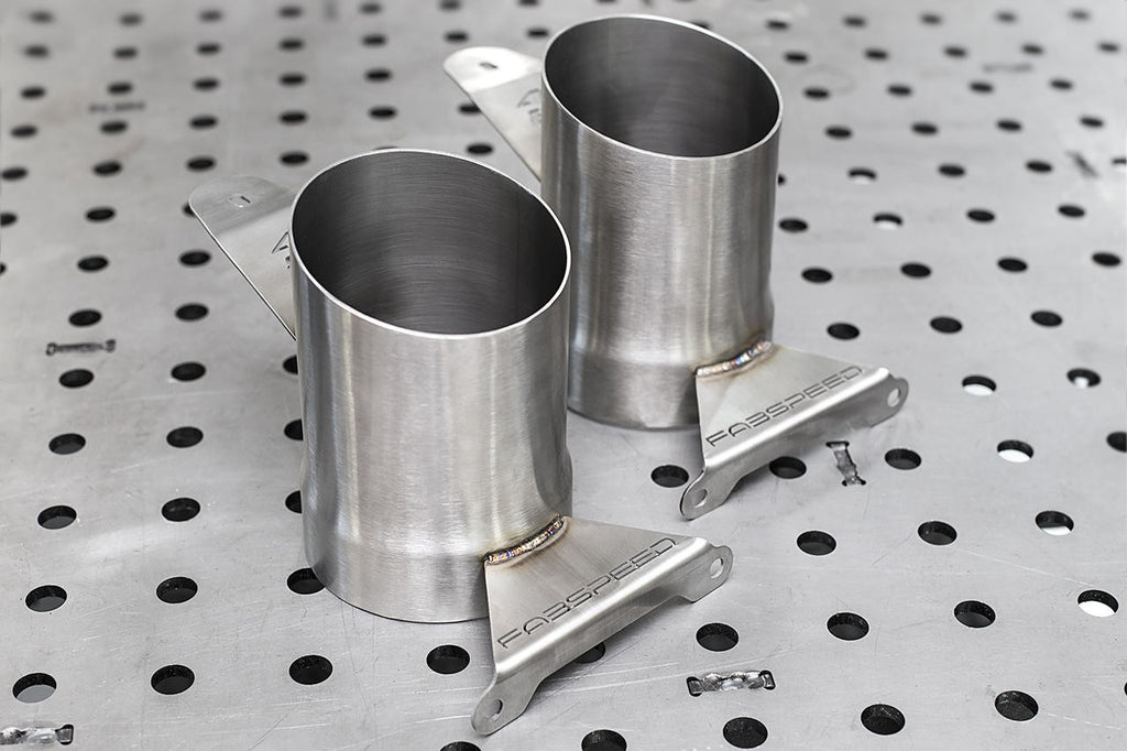 Fabspeed Ferrari 488 Challenge Style Titanium Tips