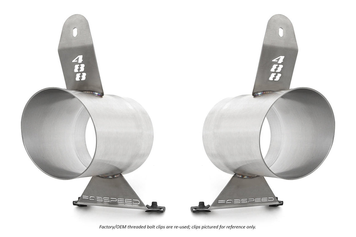 Fabspeed Ferrari 488 Challenge Style Titanium Tips