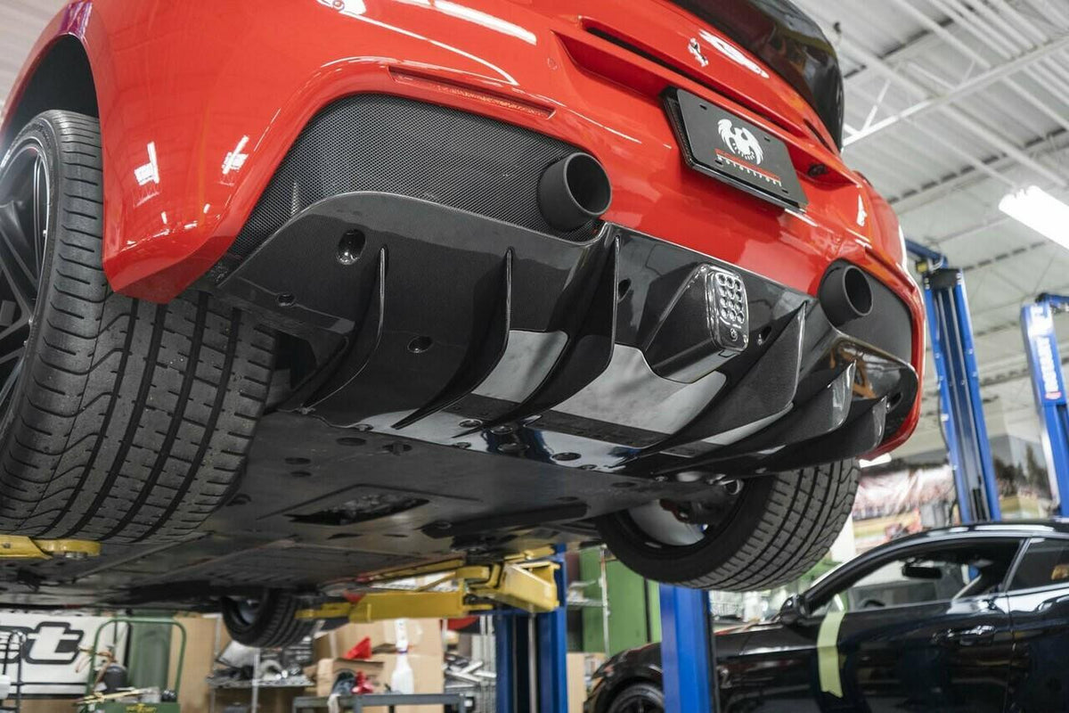 Fabspeed Ferrari 488 GTB/Spider Carbon Fiber Rear Diffuser
