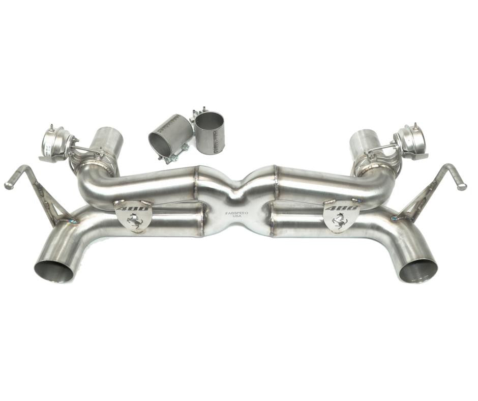 Fabspeed Ferrari 488 Pista Valved Dual Tone Exhaust System