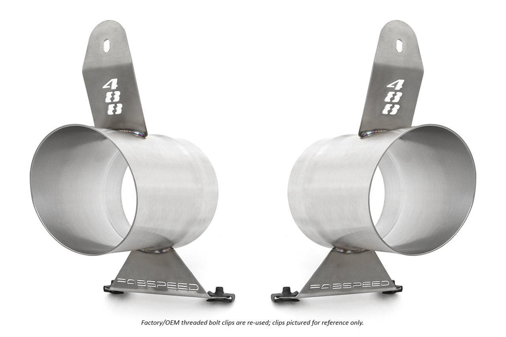Fabspeed Ferrari 488 Pista Valved Dual Tone Exhaust System