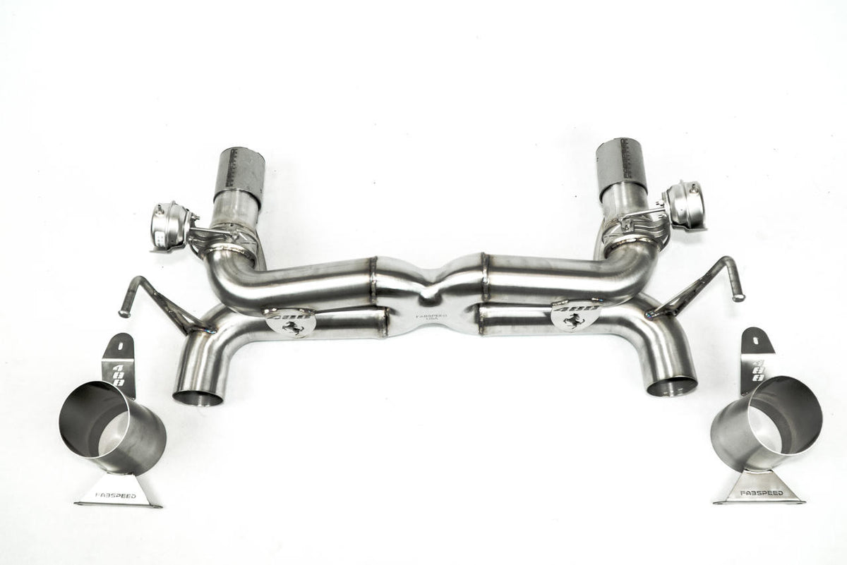 Fabspeed Ferrari 488 Pista Valved Dual Tone Exhaust System