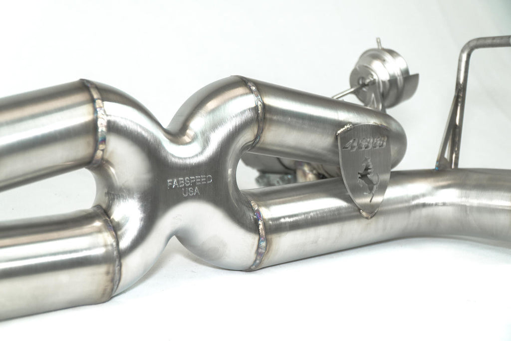 Fabspeed Ferrari 488 Pista Valved Dual Tone Exhaust System