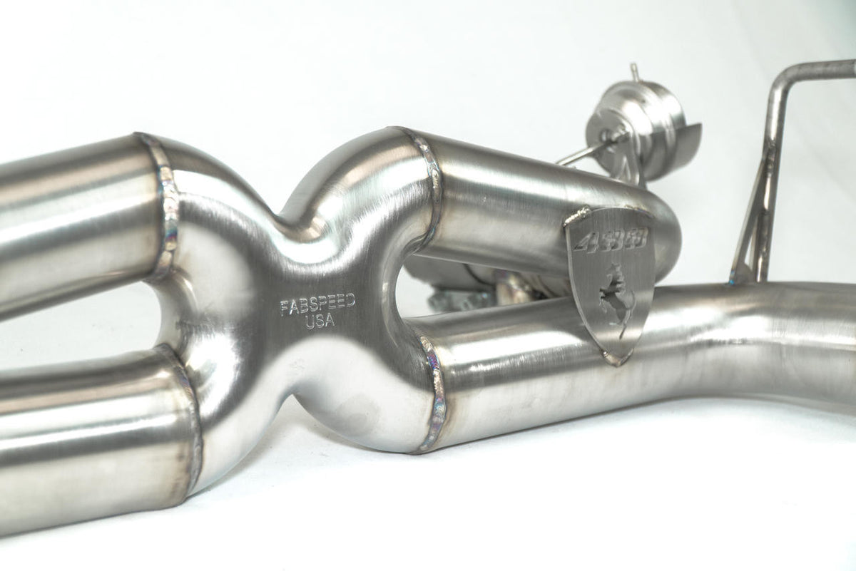 Fabspeed Ferrari 488 Pista Valved Dual Tone Exhaust System