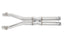 Fabspeed Ferrari California Resonator Bypass X-Pipe (2009-2014)