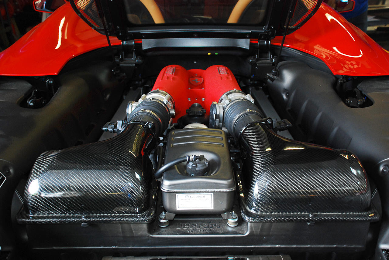 Fabspeed Ferrari F430 Carbon Fiber Airbox Covers (2005-2009) Secondary image