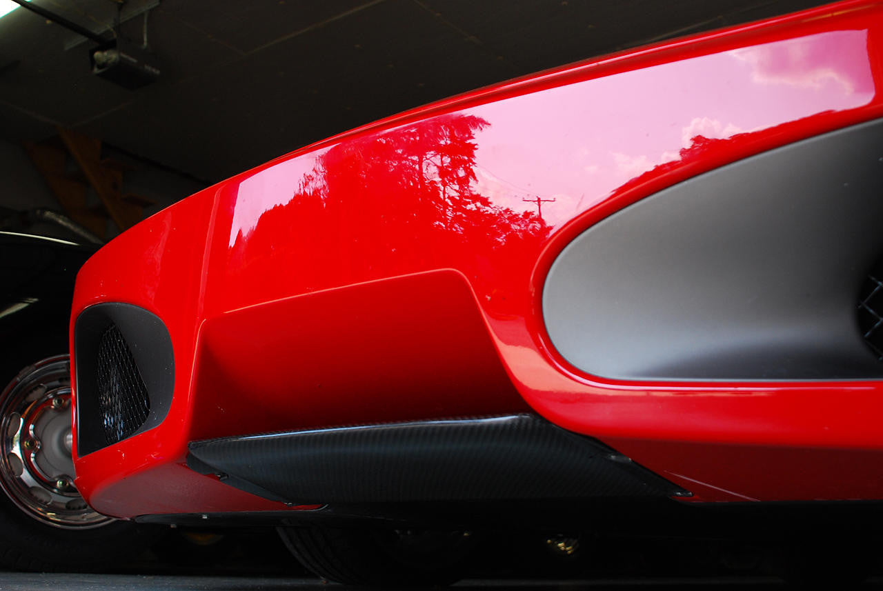 Fabspeed Ferrari F430 Carbon Fiber Front Bumper Splitter (2005-2009) Secondary image