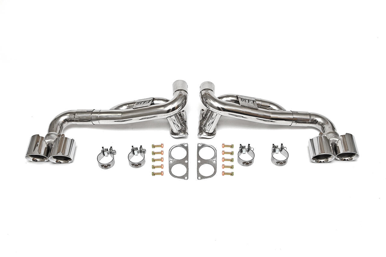 Fabspeed Ferrari F430 Deluxe Quad-Style Tips (2005-2009) Secondary image