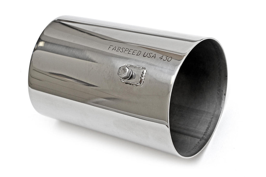 Fabspeed Ferrari F430 Polished Slip-On Tip Covers (2005-2009)