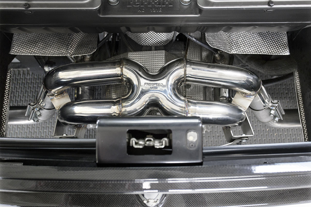 Fabspeed Ferrari F430 Supersport X-Pipe RaceLine Exhaust System Secondary image
