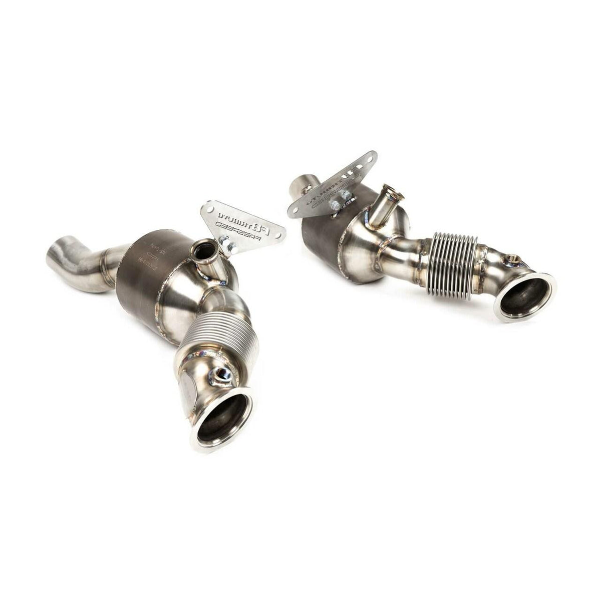 Fabspeed Ferrari F8 Tributo Sport Catalytic Converters (2020+)