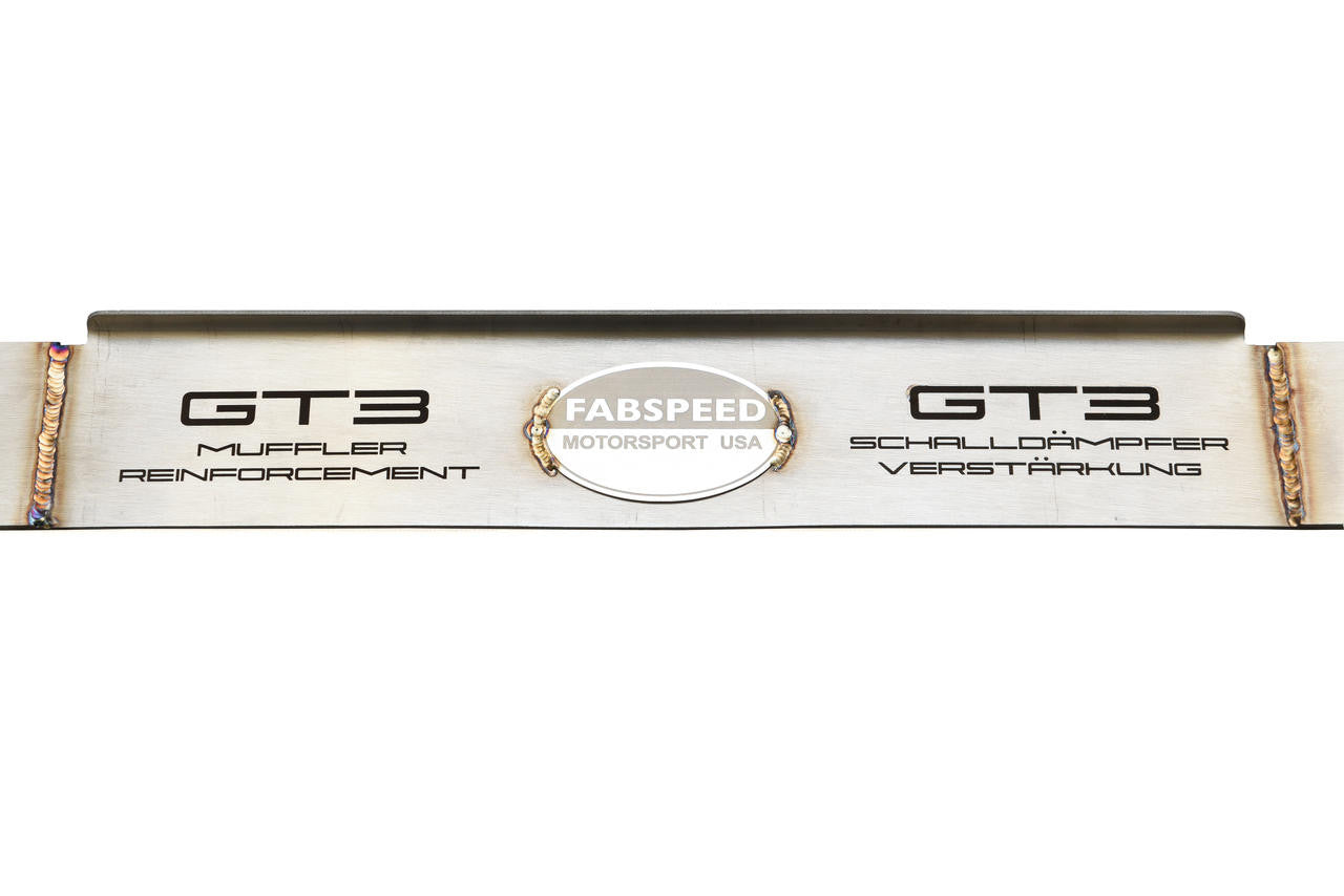 Fabspeed GT3 OEM Center Muffler Reinforcement (2006-2019) Secondary image