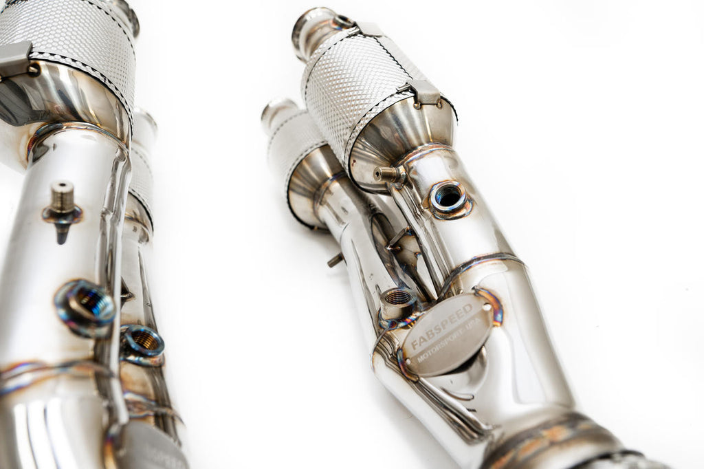 Fabspeed Lamborghini Aventador SVJ Sport Catalytic Converters