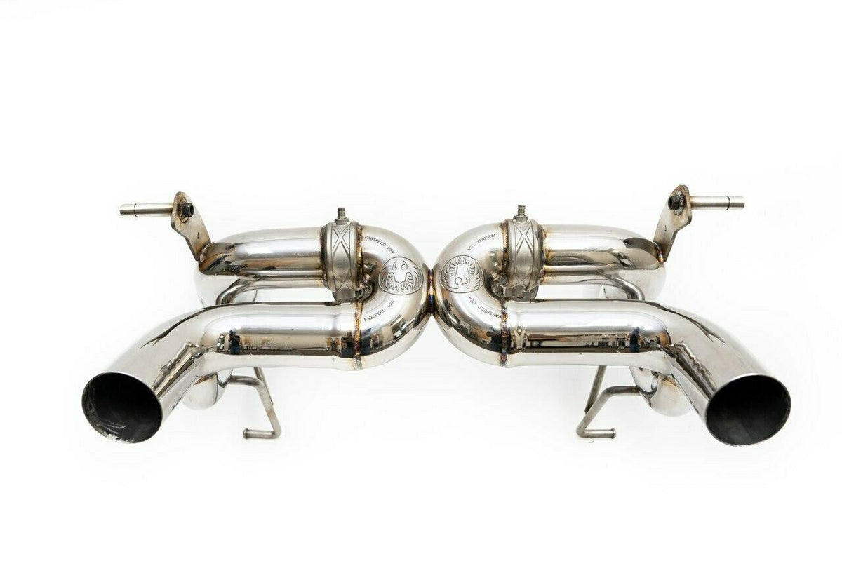 Fabspeed Lamborghini Aventador SVJ Valved Supersport X-Pipe Exhaust System