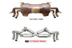 Fabspeed Lamborghini Gallardo LP550-2 / LP560 / LP570 Valved Supersport X-Pipe Exhaust System