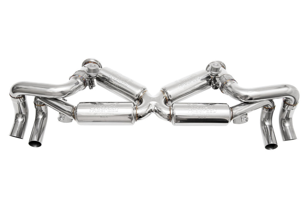 Fabspeed Lamborghini Gallardo LP550-2 / LP560 / LP570 Valved Supersport X-Pipe Exhaust System