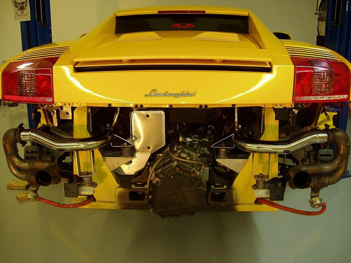 Fabspeed Lamborghini Gallardo Muffler Bypass Pipes (2004-2008)