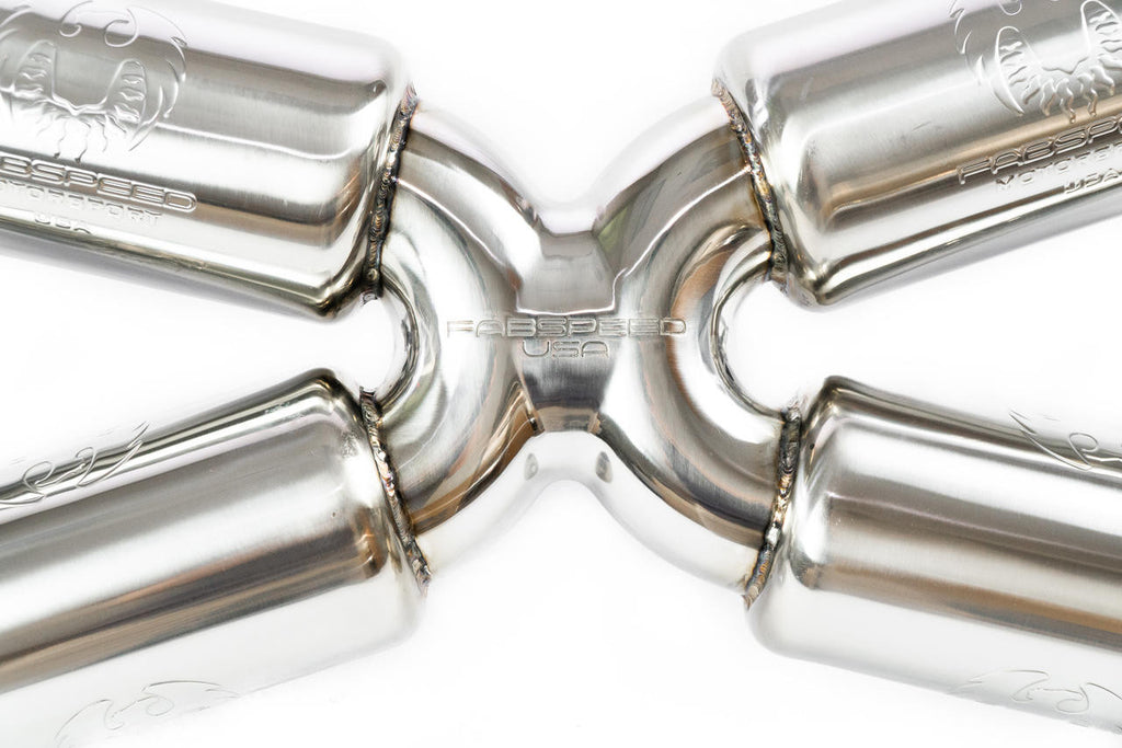 Fabspeed Lamborghini Huracan EVO / STO / Sterrato Valved Supersport X-Pipe Exhaust System (2019+)