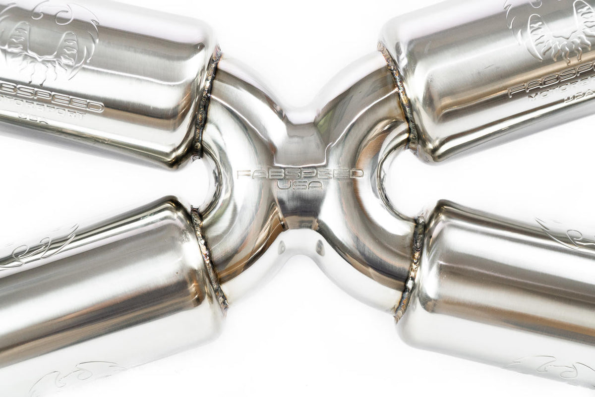 Fabspeed Lamborghini Huracan Performante Valved Dual Tone Supersport X-Pipe Exhaust System