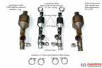 Fabspeed Lamborghini Murcielago Primary Sport Catalytic Converters (2001-2010)