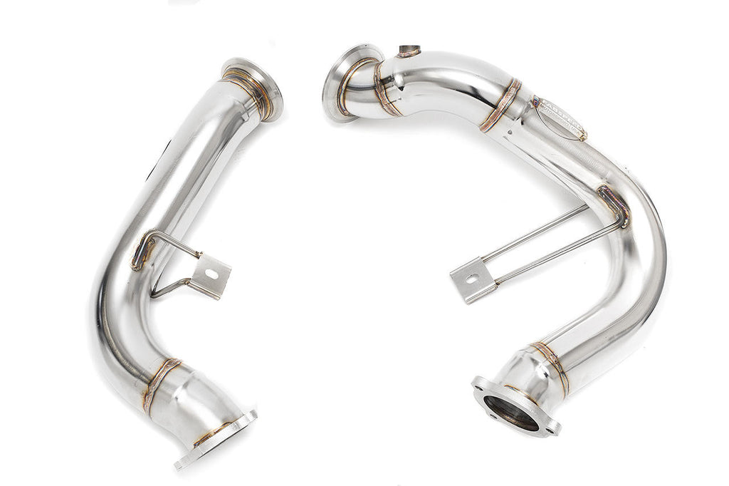 Fabspeed Macan Turbo / S Primary Competition Link Pipe Downpipes (2014-2018)