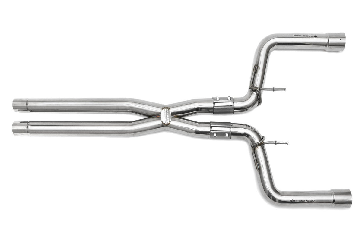 Fabspeed Maserati Ghibli Resonator Bypass X-Pipe (2013+)