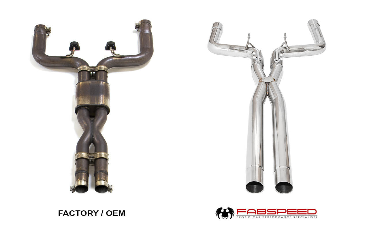 Fabspeed Maserati Ghibli Resonator Bypass X-Pipe (2013+) Secondary image
