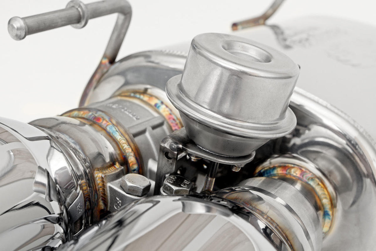 Fabspeed Maserati Ghibli Valved Rear Mufflers (2013+)