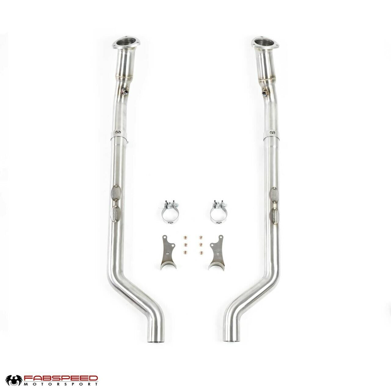 Fabspeed Maserati GranTurismo link comp. Pipes (2008-2019) Secondary image
