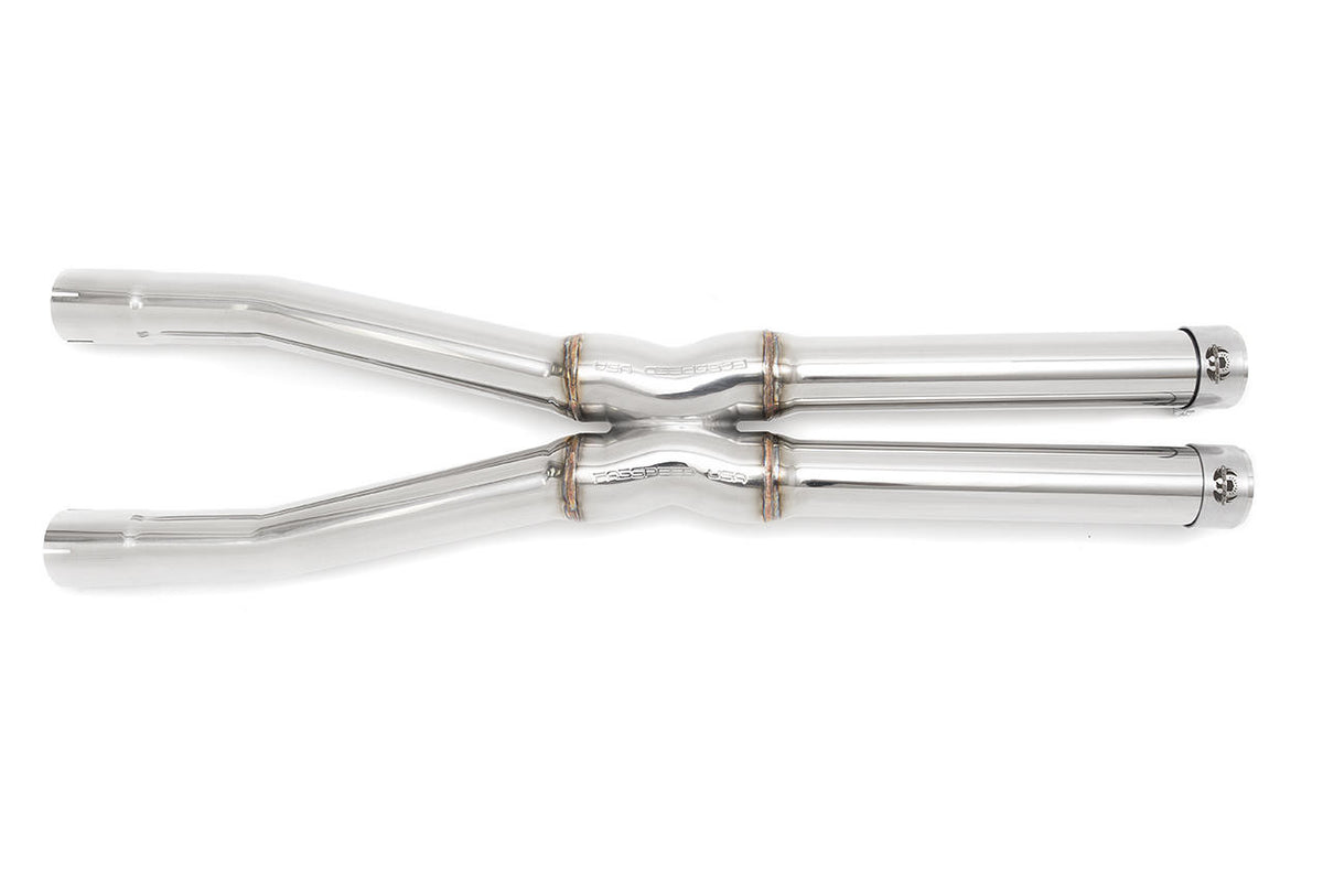 Fabspeed Maserati GT Coupe/Spyder/Gransport Resonator Bypass X-Pipe (2002-2007) Main image