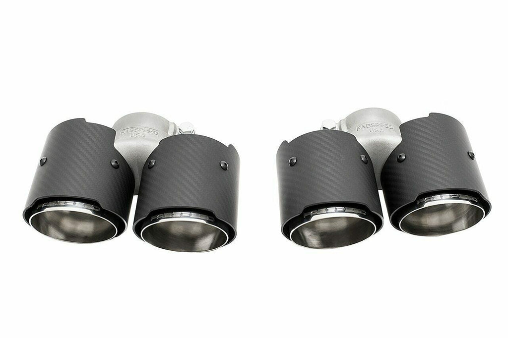 Fabspeed Maserati Quattroporte Muffler Bypass Pipes (2004-2012)
