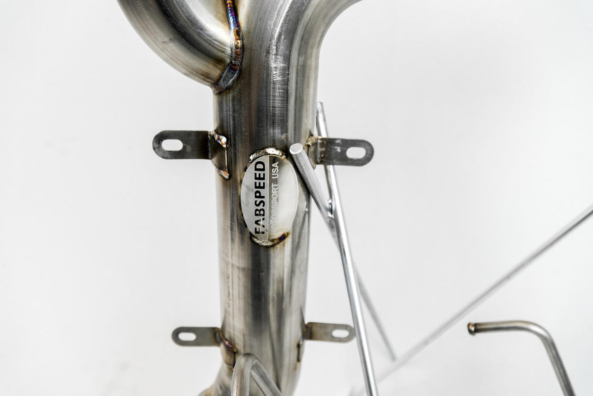 Fabspeed McLaren 570S / 540C "600LT Style" Valved Sport Catalytic Converter Exhaust System
