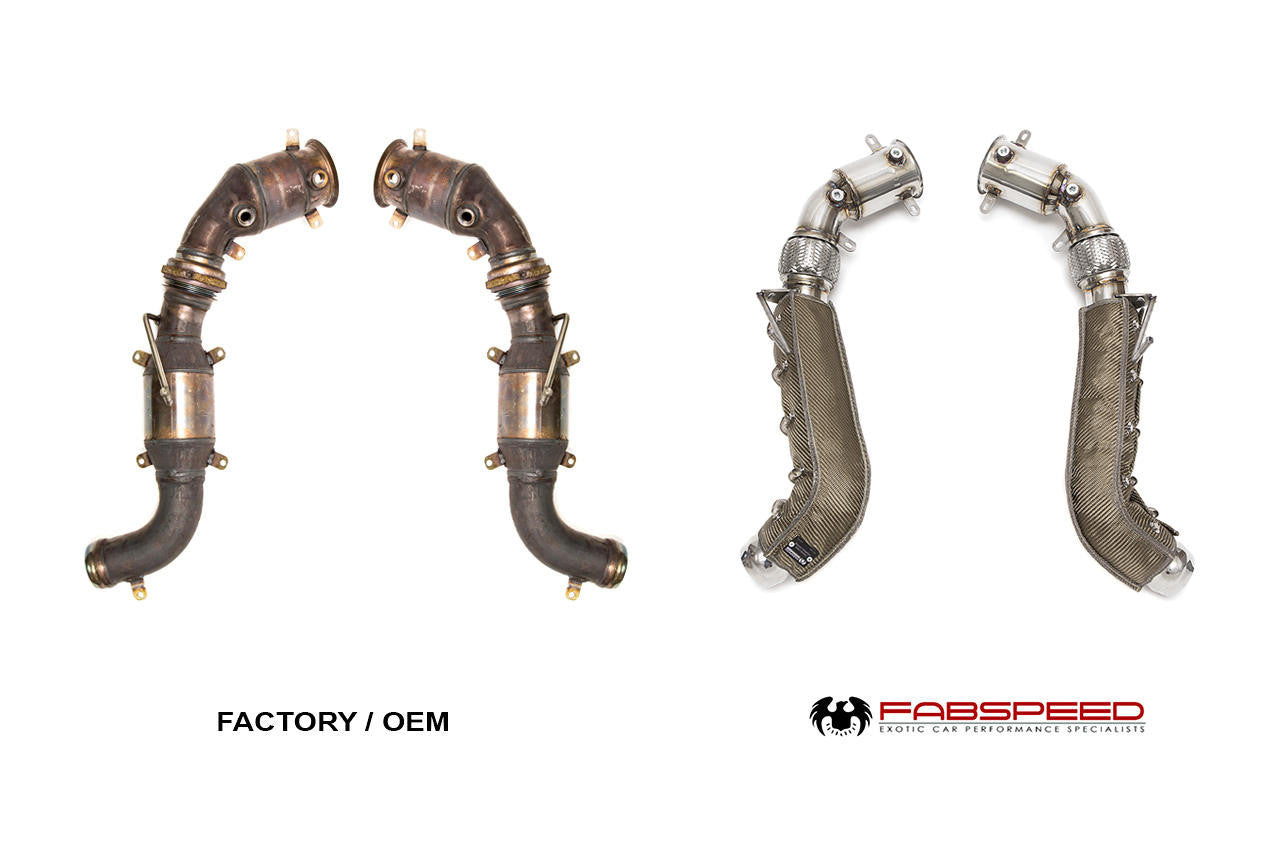 Fabspeed McLaren 675LT Competition Link Pipes Secondary image