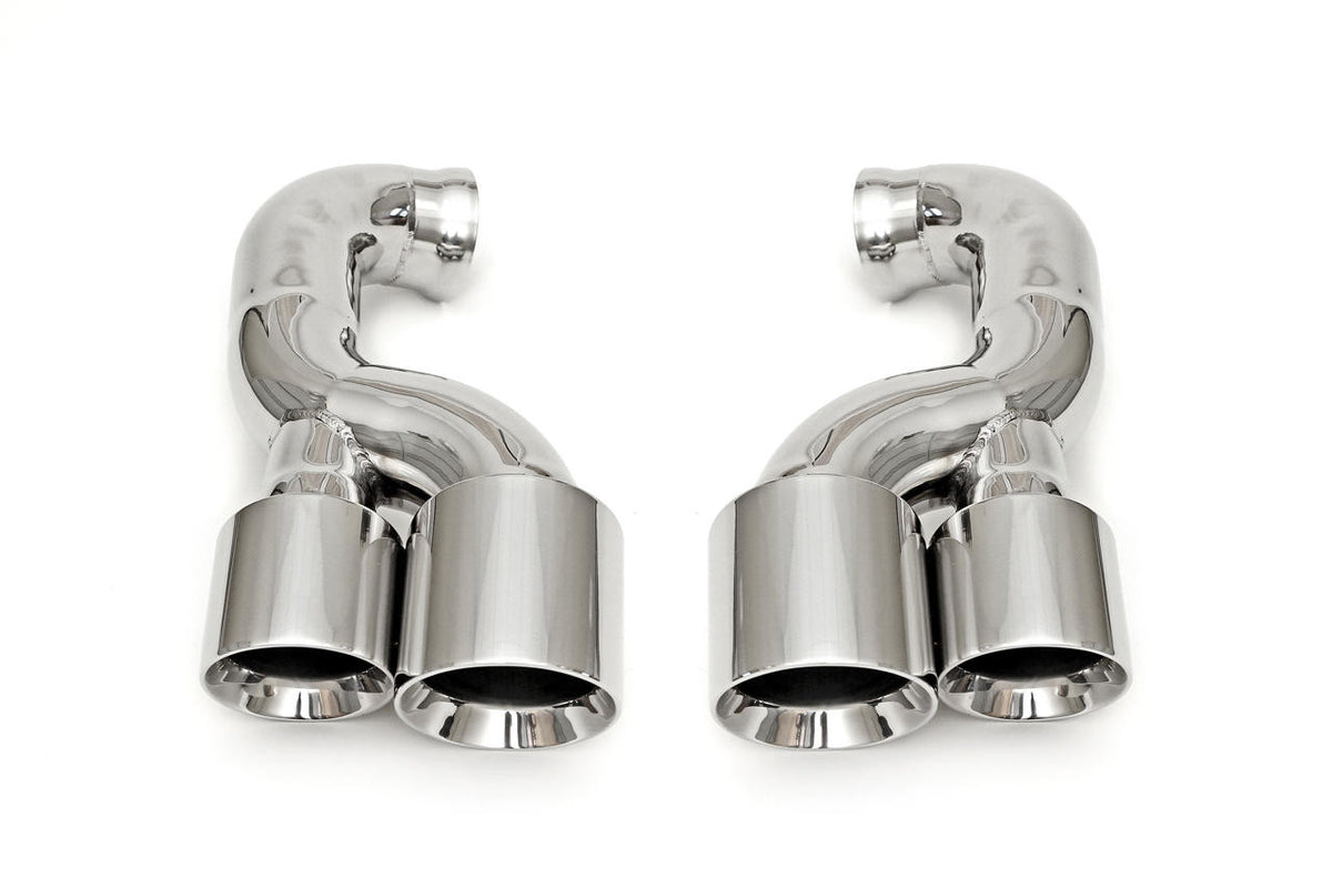 Fabspeed Porsche 957 Cayenne S Deluxe Quad Style Tips (2008-2010)