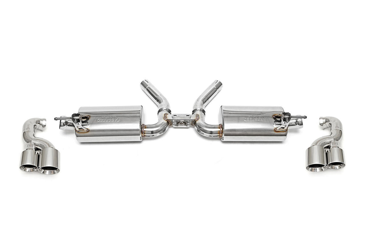 Fabspeed Porsche 957 V6 Maxflo Performance Exhaust System (2008-2010) Main image