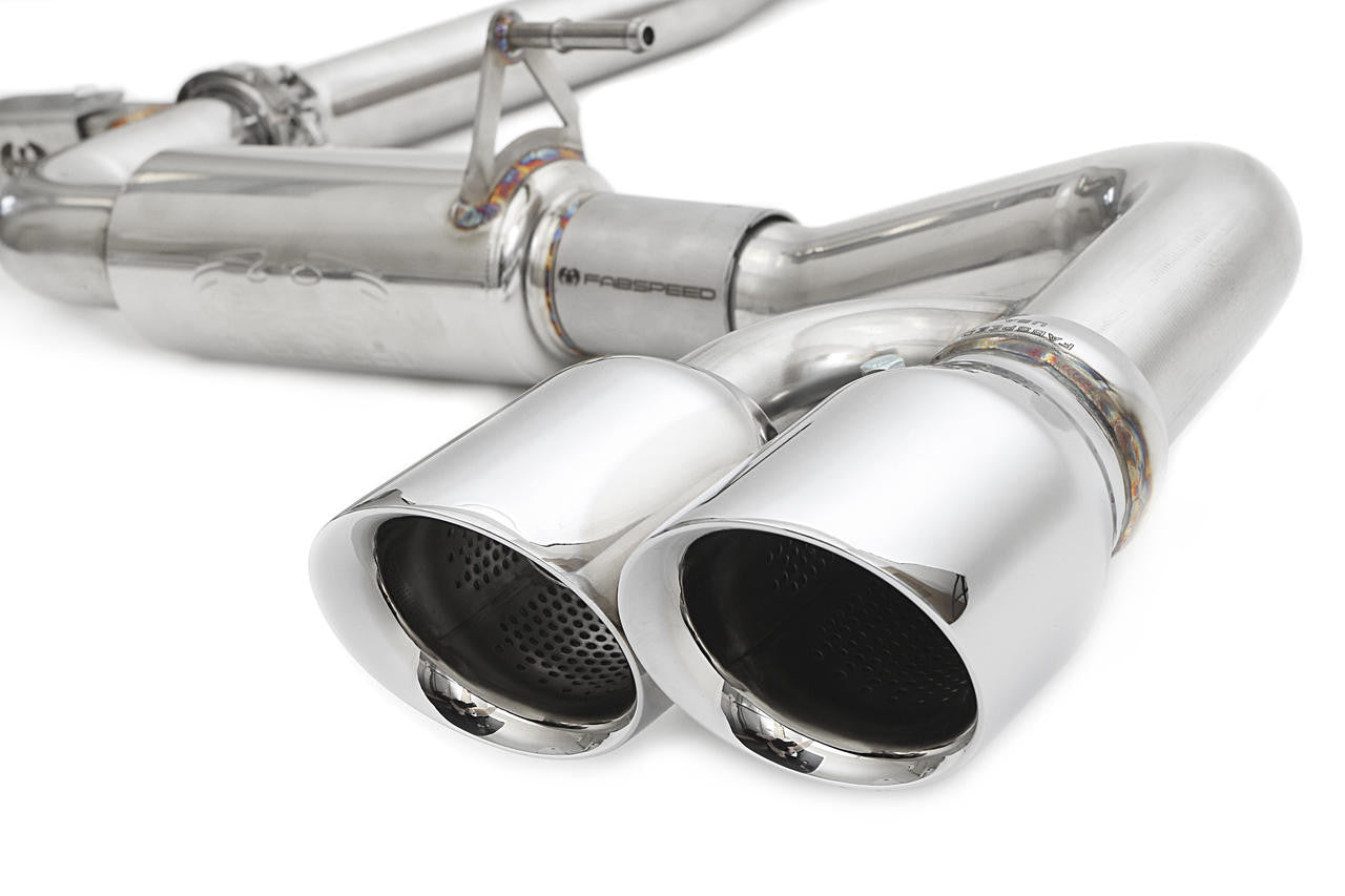 Fabspeed Porsche 958.2 Cayenne Turbo / Turbo S Supercup Exhaust System (2015-2018) Secondary image