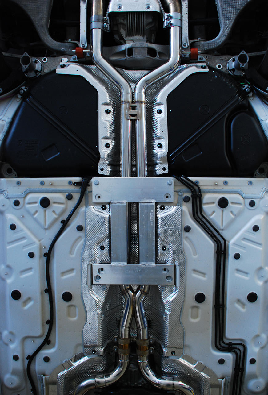 Fabspeed Porsche 970 Panamera Turbo / Turbo S Primary Competition Link Pipes (2010-2016) Secondary image