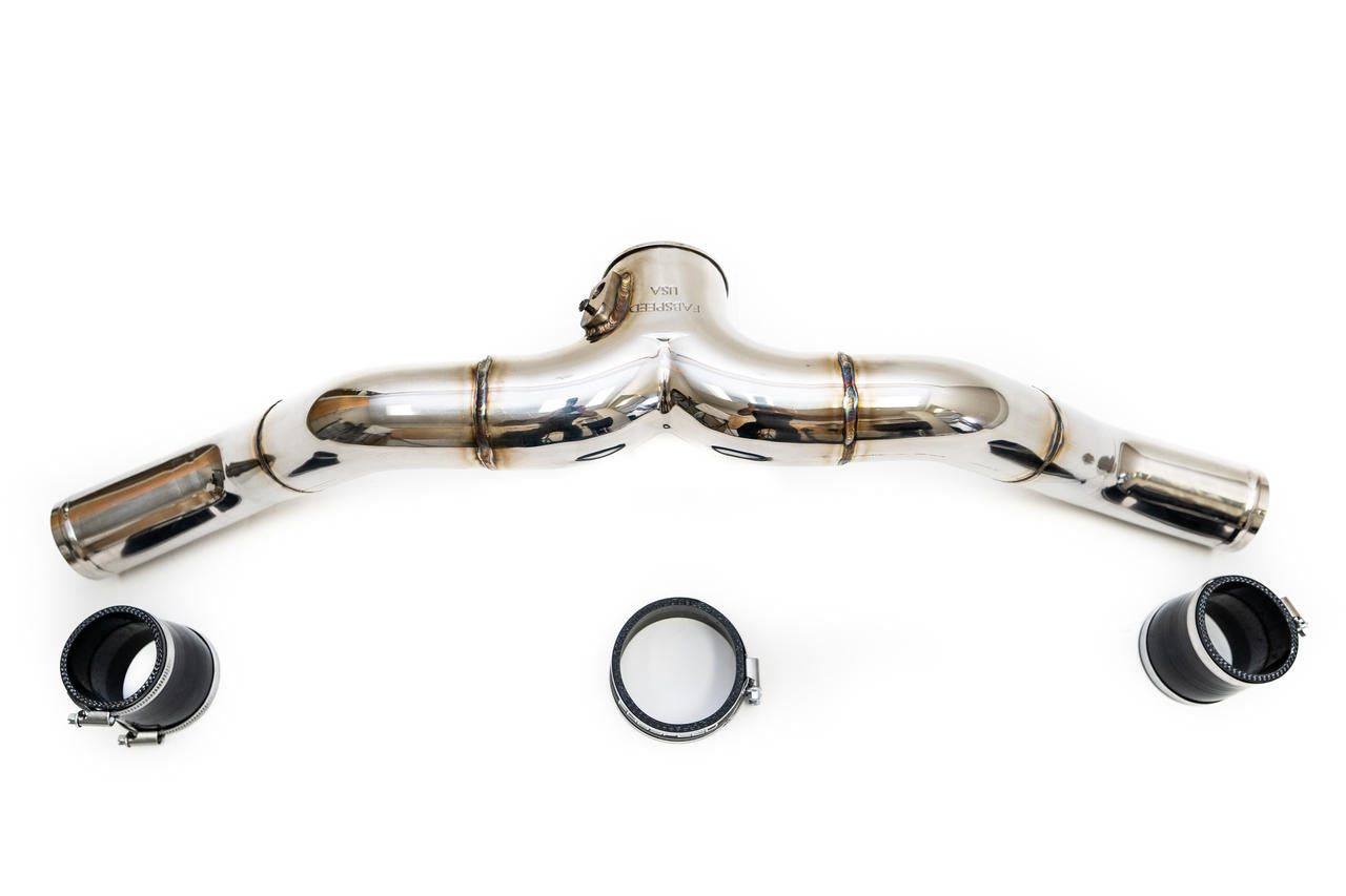 Fabspeed Porsche 970 Panamera Turbo / Turbo S Stainless Steel Intercooler Pipe (2010-2016) Secondary image