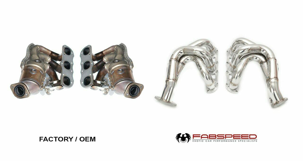 Fabspeed Porsche 981 Boxster/Cayman Long Tube Race Headers Secondary image