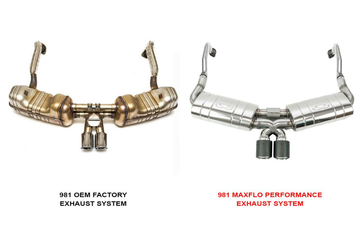 Fabspeed Porsche 981 Boxster/Cayman Maxflo Performance Exhaust System (2013-2016)