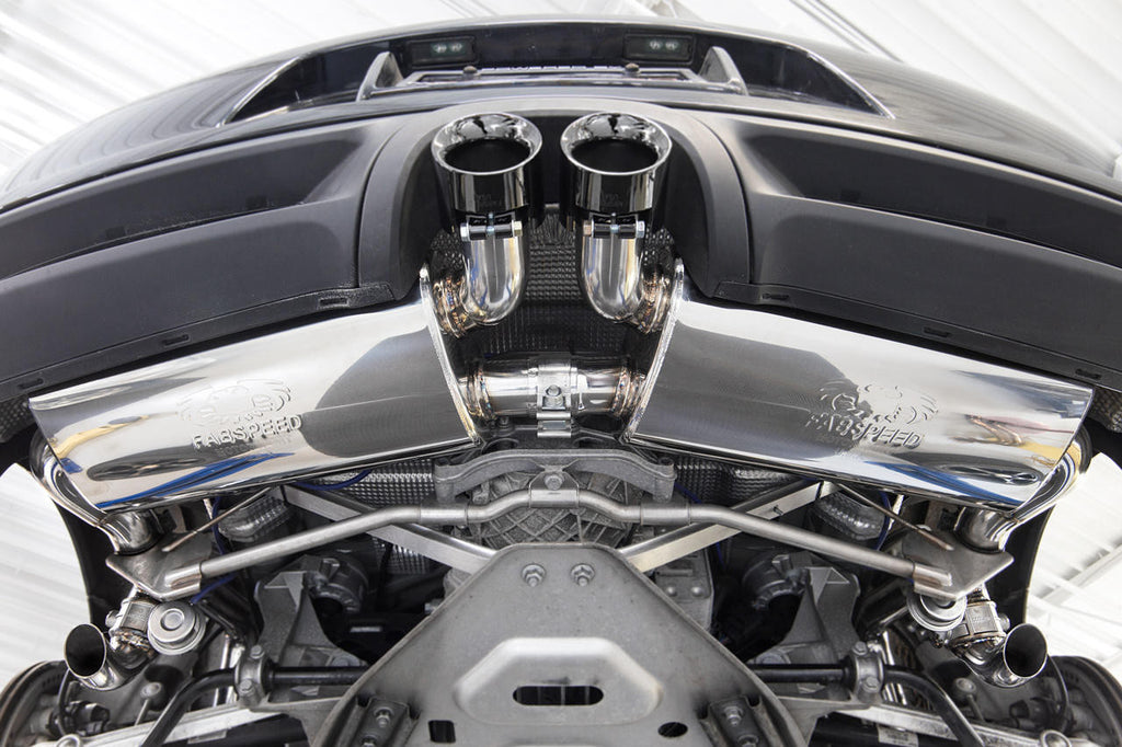 Fabspeed Porsche 981 Boxster/Cayman TrackTec Conversion Kit