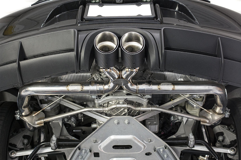 Fabspeed Porsche 981 Cayman GT4 Competition Conversion Kit - For Fabspeed Valved Exhaust