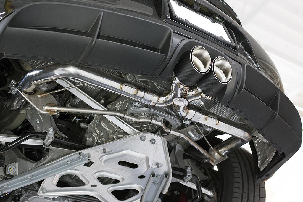 Fabspeed Porsche 981 Cayman GT4 Competition Conversion Kit - For Fabspeed Valved Exhaust