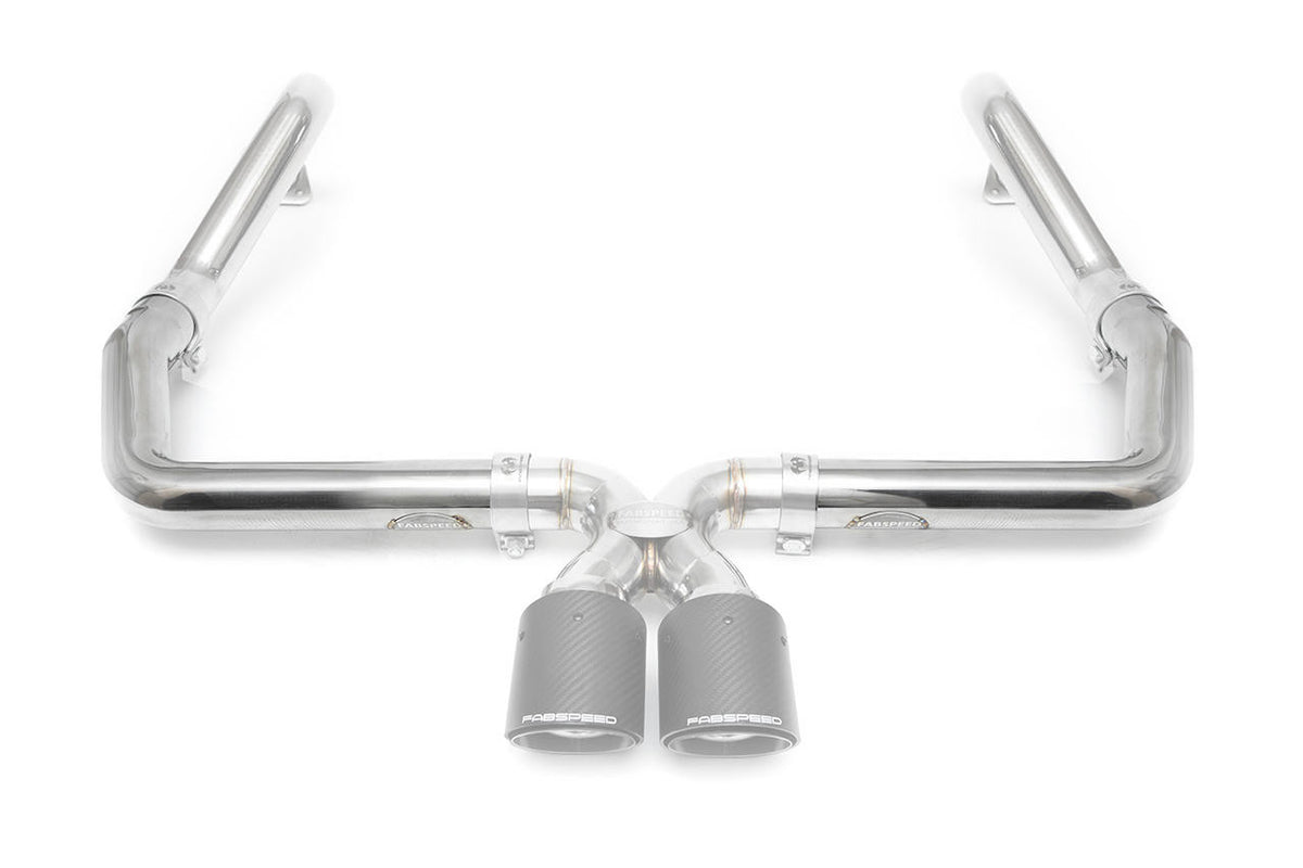 Fabspeed Porsche 981 Cayman GT4 Competition Conversion Kit - For Fabspeed Valved Exhaust