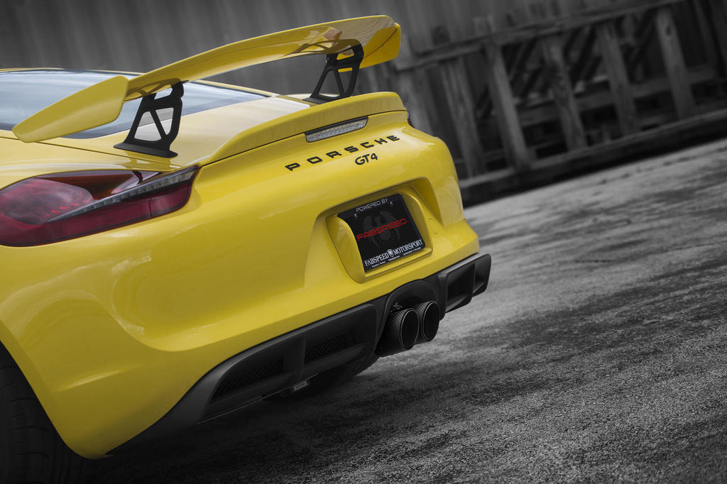 Fabspeed Porsche 981 Cayman GT4 Lightweight Competition Exhaust System