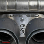 Fabspeed Porsche 981 Cayman GT4 / Spyder Valved GT3 Muffler Conversion Kit