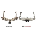 Fabspeed Porsche 981 Cayman GT4 / Spyder Valved GT3 Muffler Conversion Kit