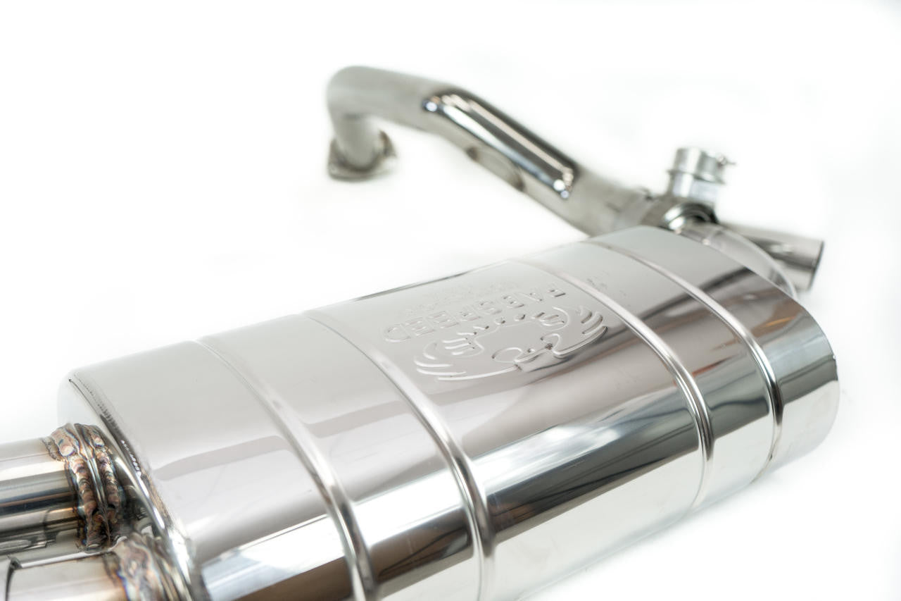 Fabspeed Porsche 987.2 Boxster / Cayman, Cayman R, Spyder TrackTec Valved Bypass Exhaust System (2009-2012) Secondary image