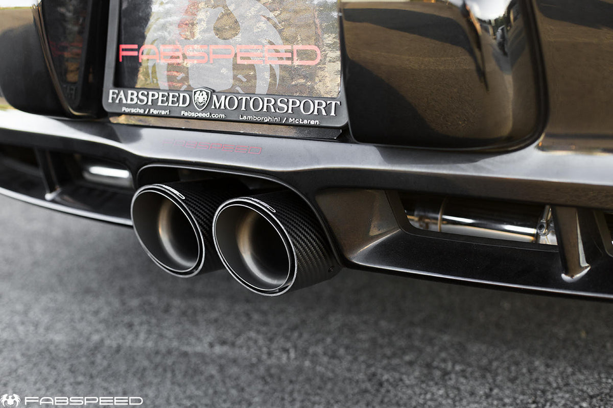 Fabspeed Porsche 987.2 Boxster / Cayman, Cayman R, Spyder Valved Exhaust System (2009-2012)