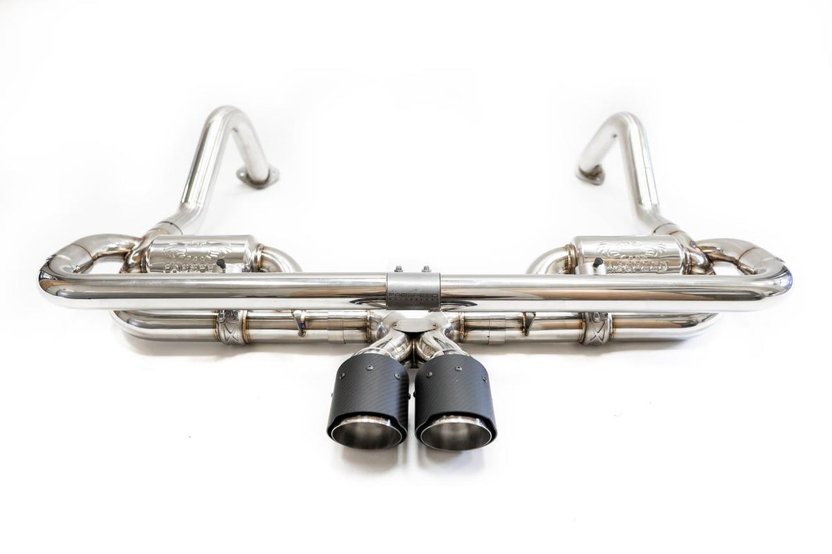 Fabspeed Porsche 987.2 Boxster / Cayman, Cayman R, Spyder Valved Exhaust System (2009-2012)